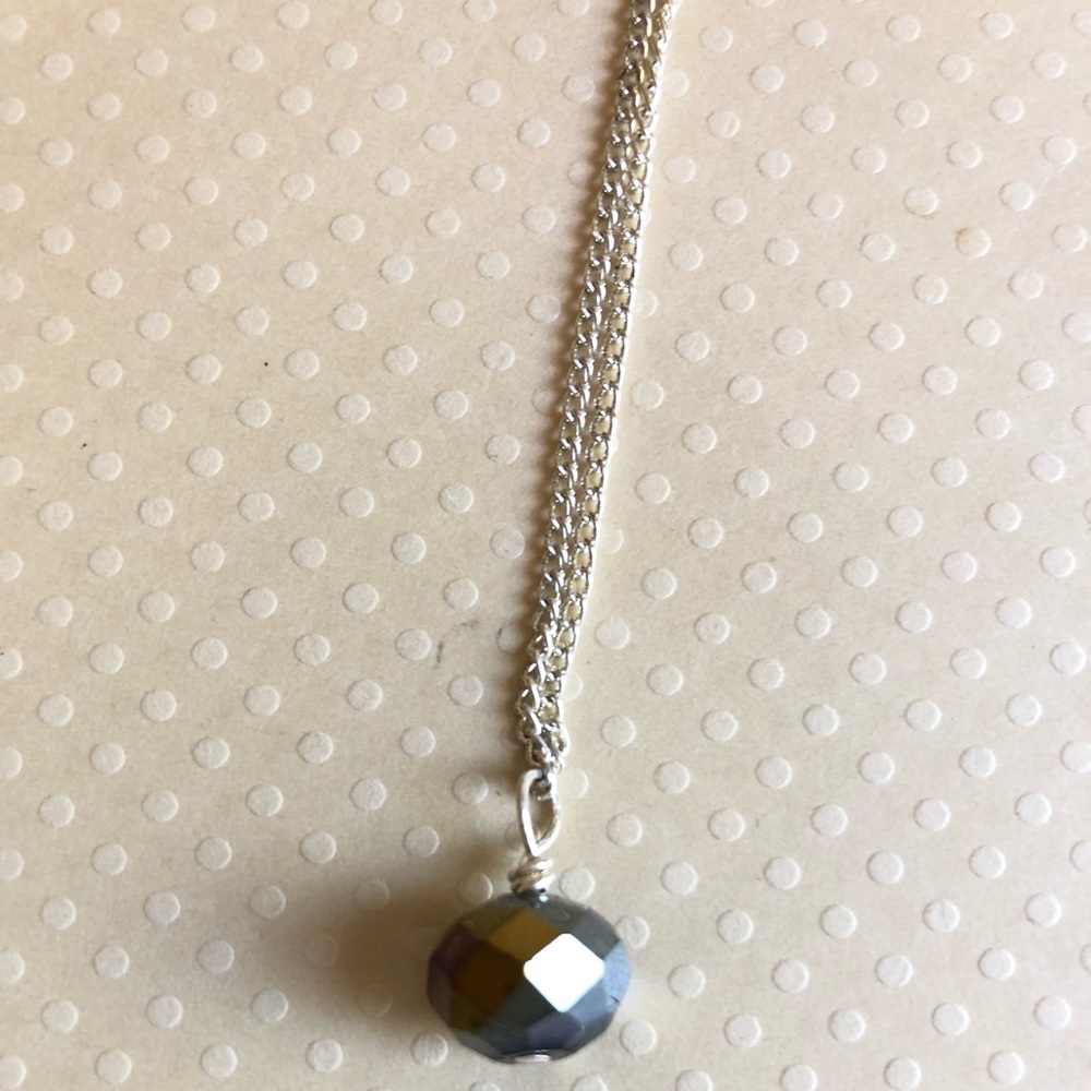 Silver Interchangeable Lampwork Beads Necklace - image 5